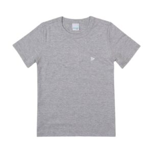 Camiseta Meia Malha Cinza Malwee