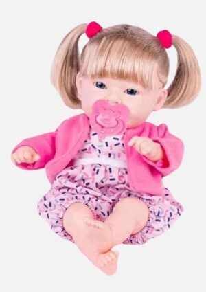 Boneca Dolls Collection Bebê Feliz c/ Acessórios Supertoys