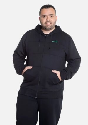 Jaqueta Masculina Moletom Plus Size SBA