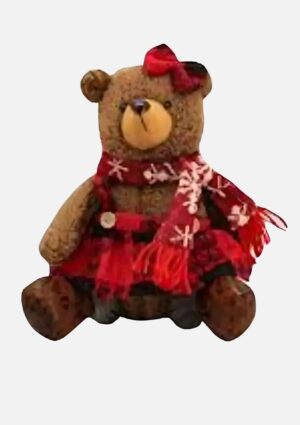 Mamãe Ursa Pelúcia Natal Magizi