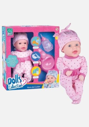 Boneca Super Toys Dolls Collection Hora de Cuidar