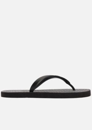 Chinelo de Dedo Jelly Pontilhado Preta