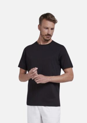 Camiseta Masculina Básica De Algodão Slim Fit Individual