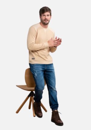 Blusa de Moletom Masculina Manga Longa Seeder