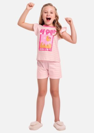 Pijama Juvenil Estampa de Capirava Fakini