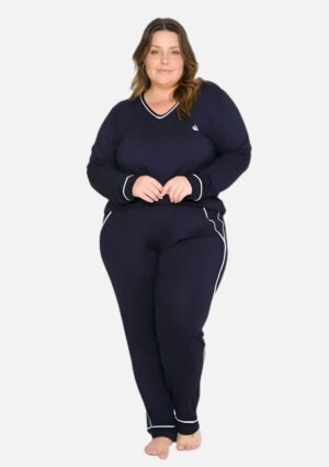 Pijama Daisydays Adulto Ocean Manga Longa