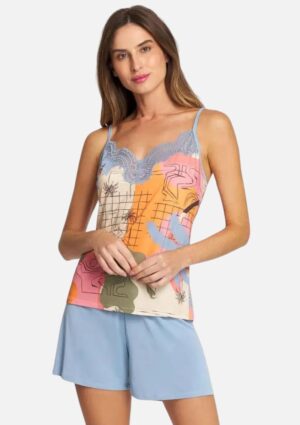 Pijama Recco Com Renda
