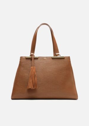 Bolsa Arezzo Shopping Vinho Couro Grande Barbicacho