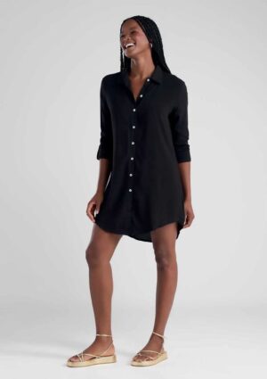 Saida De Praia She Camisão Liso