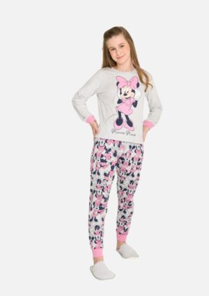 Pijama Disney Infantil Minnie Mouse