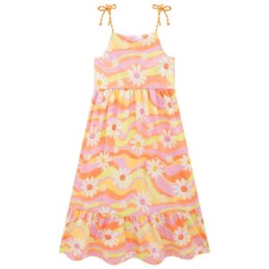 Vestido Kukiê Midi em Light Peach