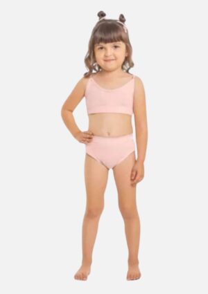 Conjunto Infantil Calcinha E Top Sem Costura