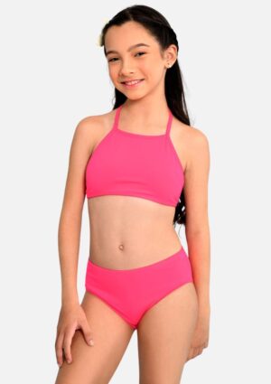 Biquíni Pink com Proteção UV50+ Marujos e Sereias