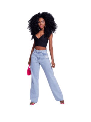 Calça NEXO Jeans Wide Leg