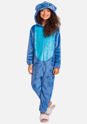 Kigurumi Lilo e Stitch em Fleece Fakini