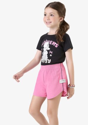 Conjunto Blusa com Shorts Malha Fruit RoviKids