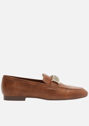 Mocassim Anacapri com Detalhe Metal Marrom