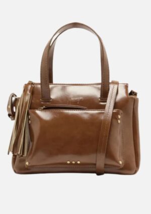 Bolsa Tote Bolso Frontal Marrom Anacapri