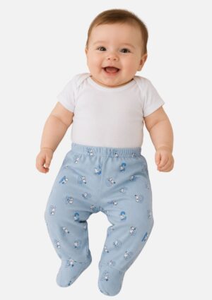 Calça Bebê Menino Azul Bebê Pulla Bulla
