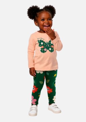 Conjunto Infantil Menina Borboleta Kyly