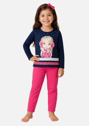 Conjunto Infantil Moletom Kyly