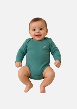Body Bebê Menino Manga Longa Pulla Bulla