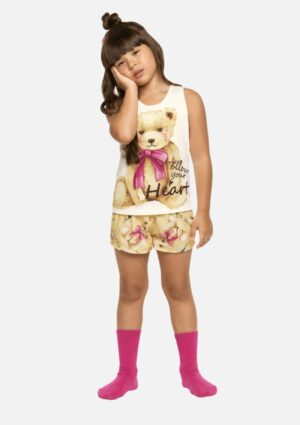 Pijama Infantil Feminino Trick Nick