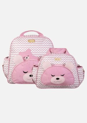 Kit Bolsa Maternidade Urso Menina Mave Baby