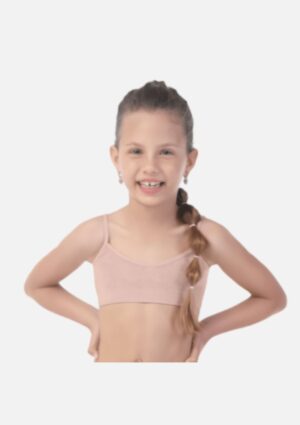 Top Infantil Sem Costura Rosa Zee Rucci