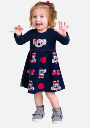 Vestido Menina Inverno Kyly