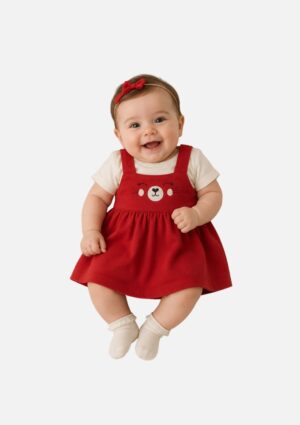 Conjunto Body Com Salopete Bebê Trick Nick