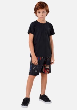 Bermuda Infantil Menino Tactel Estampada FBR