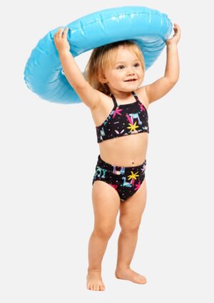 Conjunto Biquíni Infantil Menina Uv Blusa e Calcinha Tube Kids