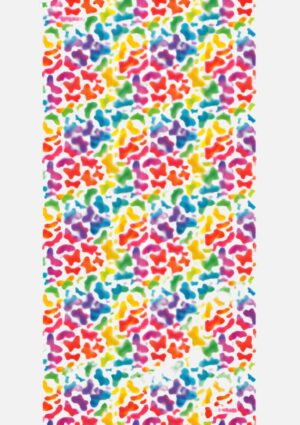 Toalha de Praia Borboletas Multicoloridas 70cm x 1,35m