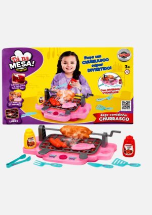 Kit Comidinha Infantil Churrasco Tá na Mesa Toyng