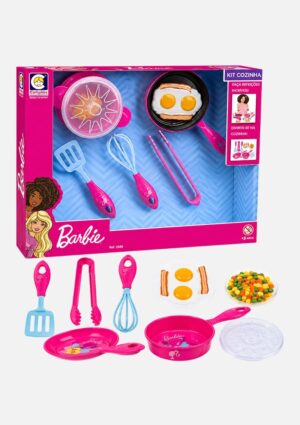 Kit De Cozinha Infantil Barbie Cheff Cotiplás