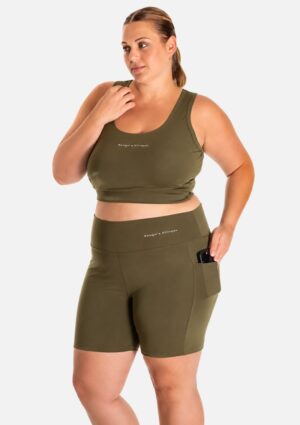 Bermuda Plus Size Suplex Com Bolso Sango's Malhas