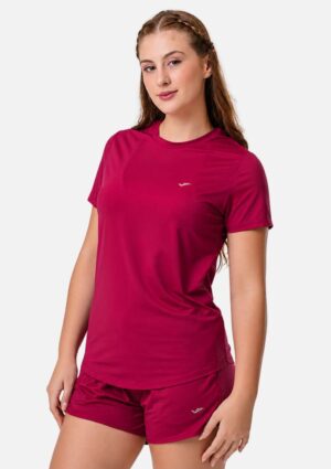 Camiseta Feminina Em Malha Leve Trabalhada Elite