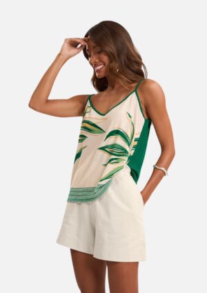 Blusa Feminina De Alças Poly Flex Ribana De Viscose Rovitex