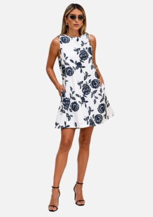 Vestido Curto Bordado Egoiste