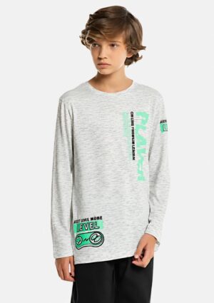 Camiseta Juvenil Menino Manga Longa SBA 