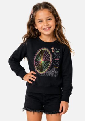 Blusa Infantil Menina Moletinho Kyly