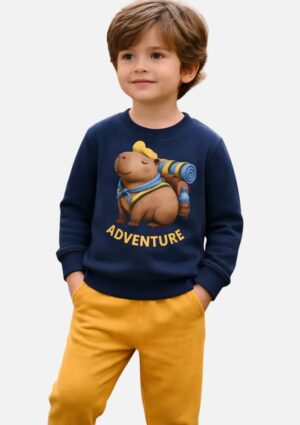 Conjunto Infantil Menino Estampa Capivara Kyly