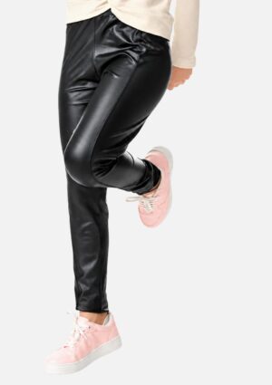 Legging Juvenil Couro Sintético Menina Trick Nick