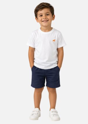 Camiseta Infantil 100% Algodão NK Menswear Bruce