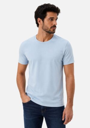 Camiseta Masculina De Algodão Essencial Slim Casual Ogochi