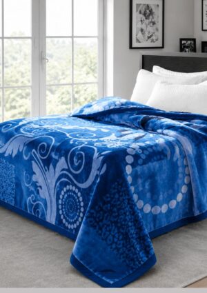 Cobertor Raschel Plus King Jolitex Azul