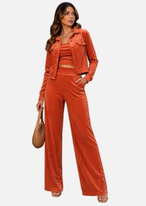 Conjunto Feminino Três Peças Closet Divino