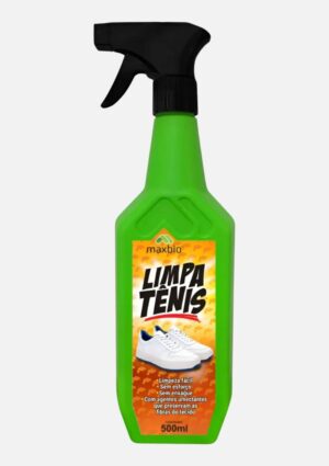 Limpa Tênis Spray Limpador A Seco Incolor 500ml Maxbio