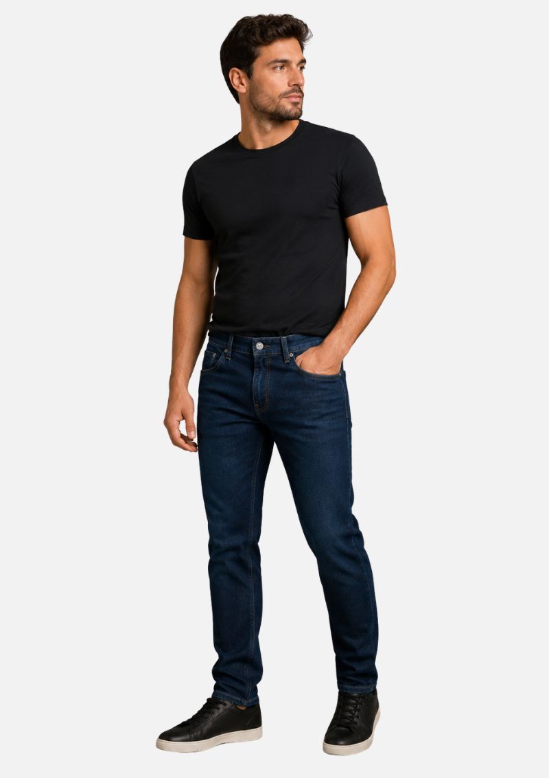 Calça Jeans Masculina Slim Fit Yacht (3)